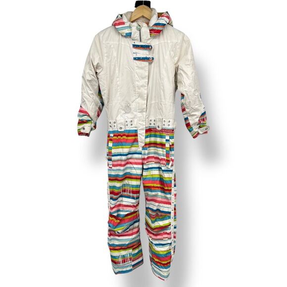 Obermeyer I-Grow One Piece Ski Suit 8 Kids - Picture 1 of 16